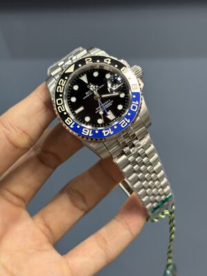 GMT Batman | Silver Jubilee Chain | Black Dial